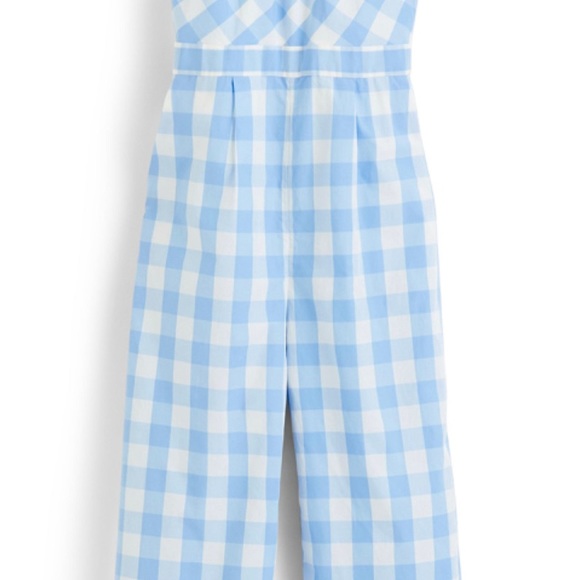 J. Crew High-neck jumpsuit in gingham cotton poplin - Picture 9 of 13